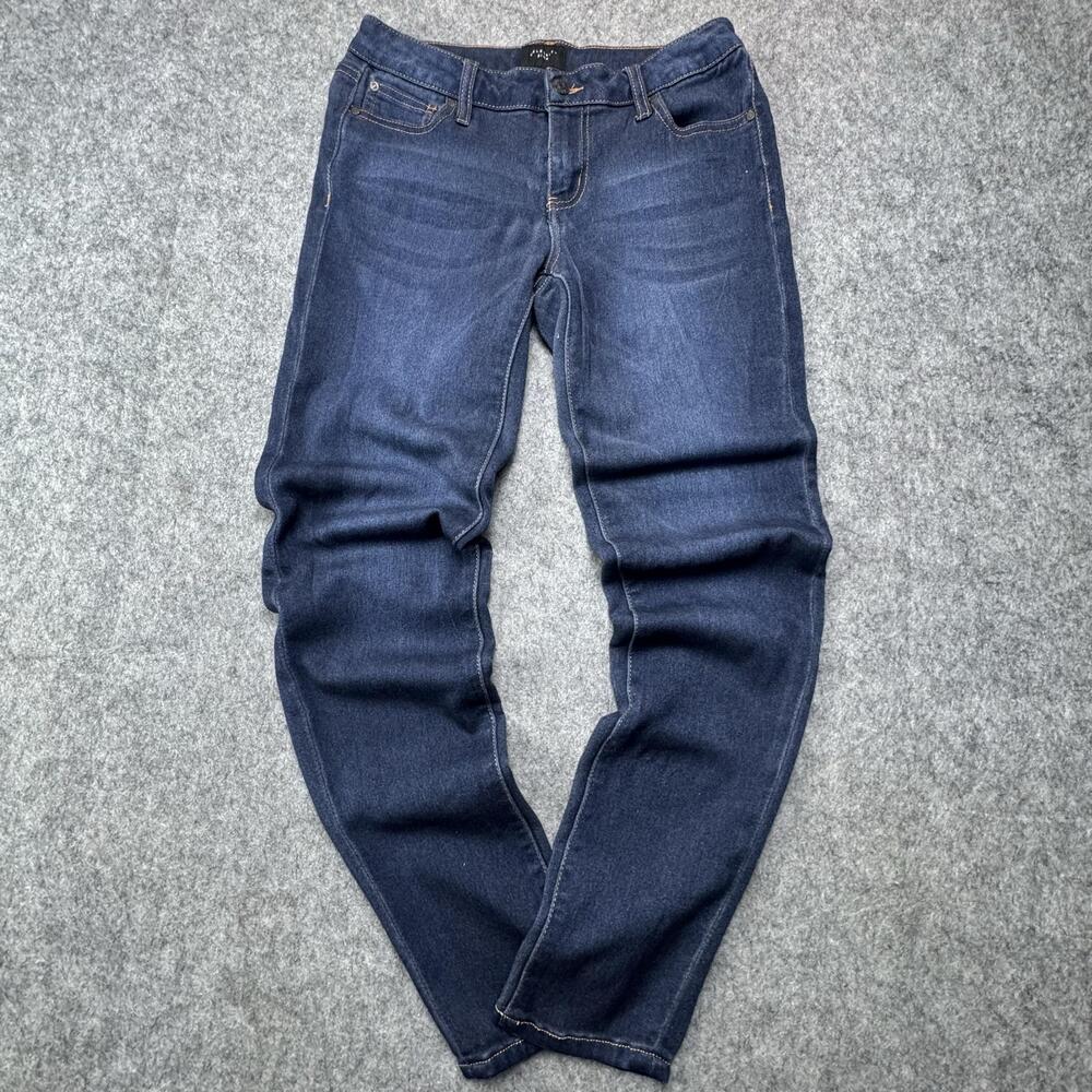 Celebrity Pink Jeans 7/28 Dark Wash Blue Curvy Skinny Stretch Denim